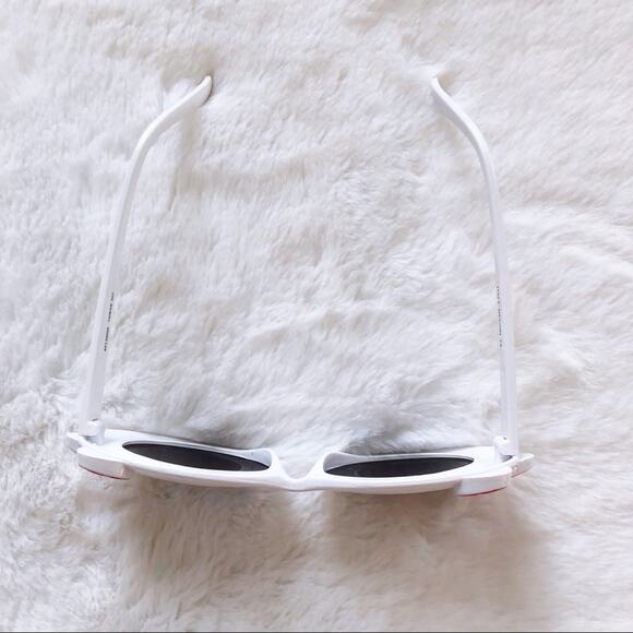 Everly White Toddler Girl Fashion Bow Sunglasses - Picture 4 of 8